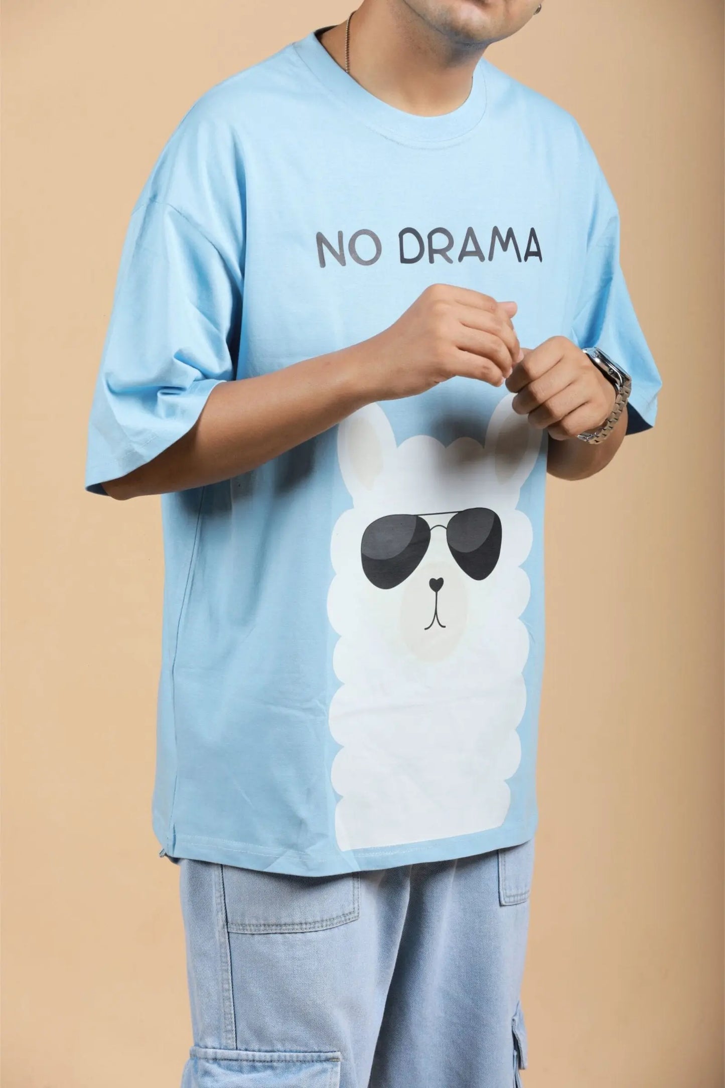"No Drama" Oversized Unisex T-Shirt