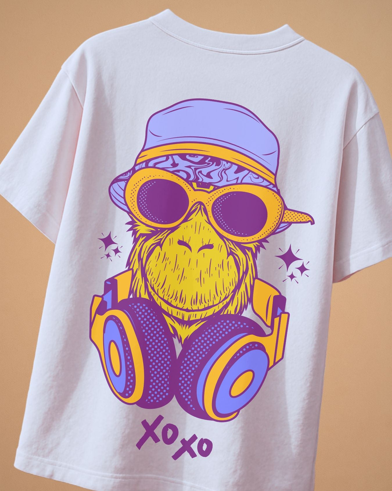 Back Print "XOXO" Streetwear Unisex T-Shirt