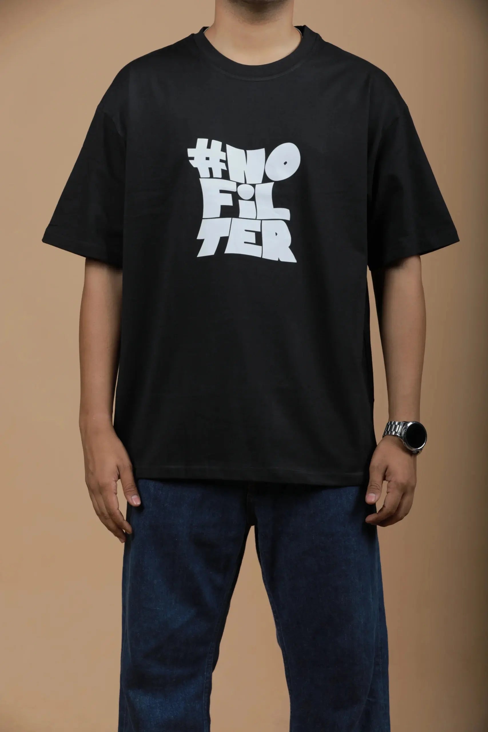 No Filter Unisex Oversized T-Shirt 
