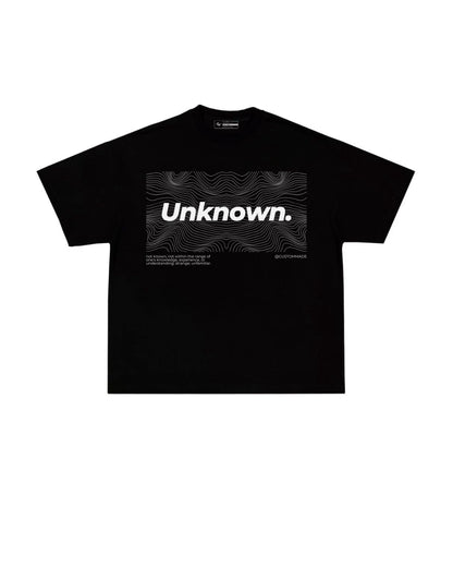 Unknown Print Unisex Oversized Tshirt