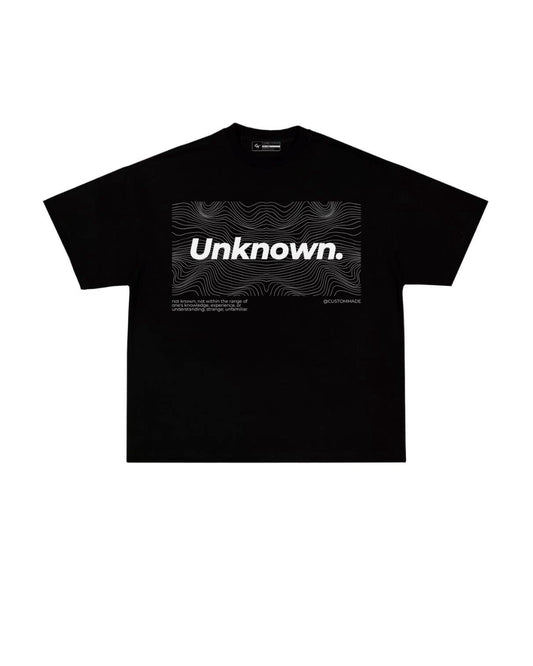 Unknown Print Unisex Oversized Tshirt