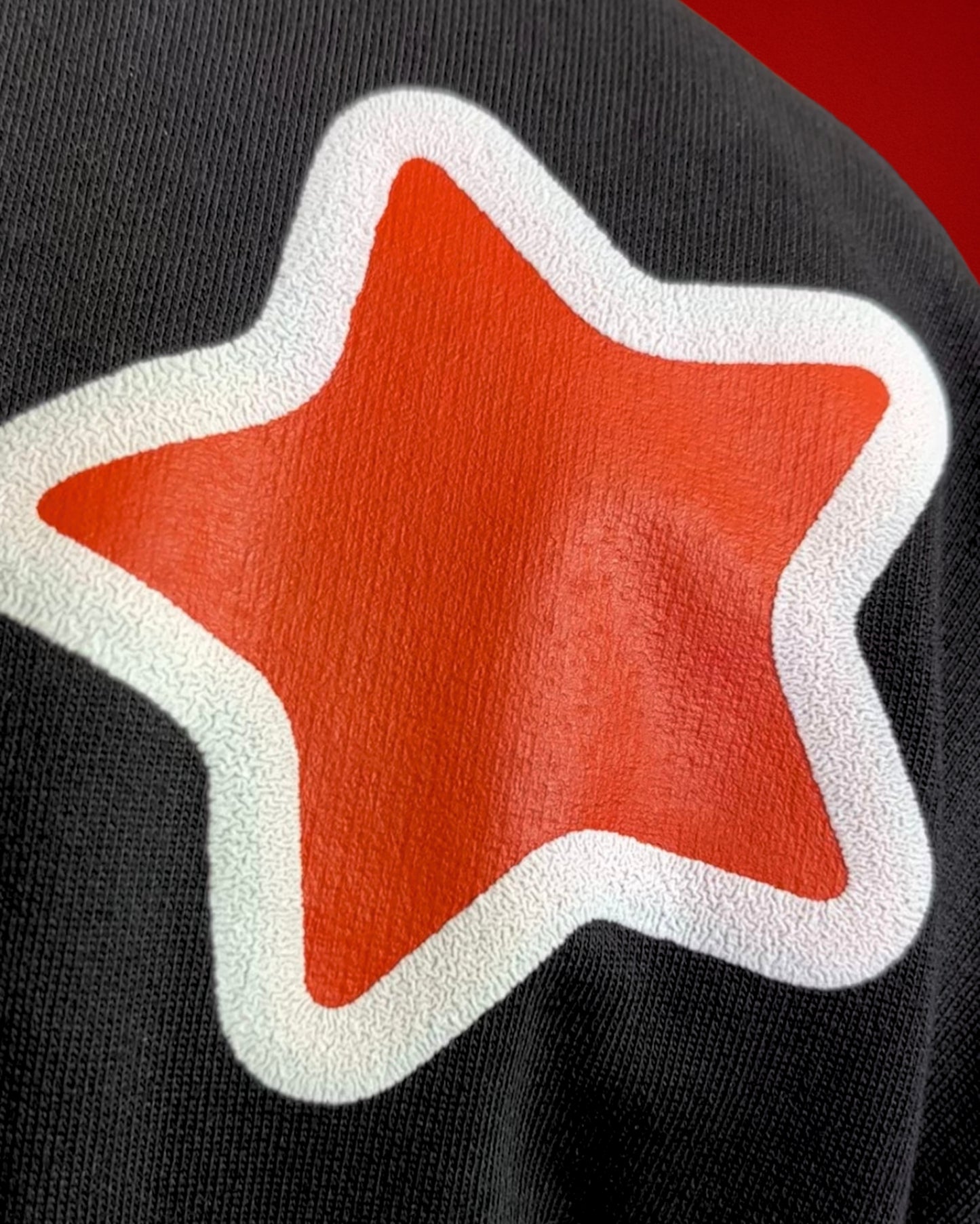 To The Stars Unisex Puff Print Tee – Oversized Fit