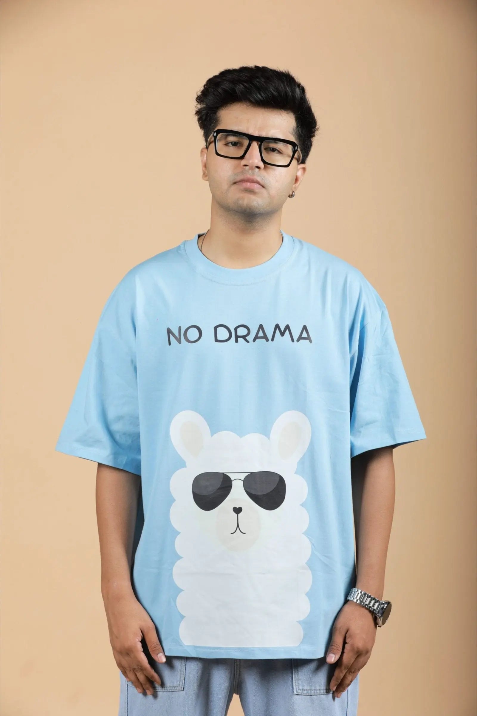 "No Drama" Oversized Unisex T-Shirt 