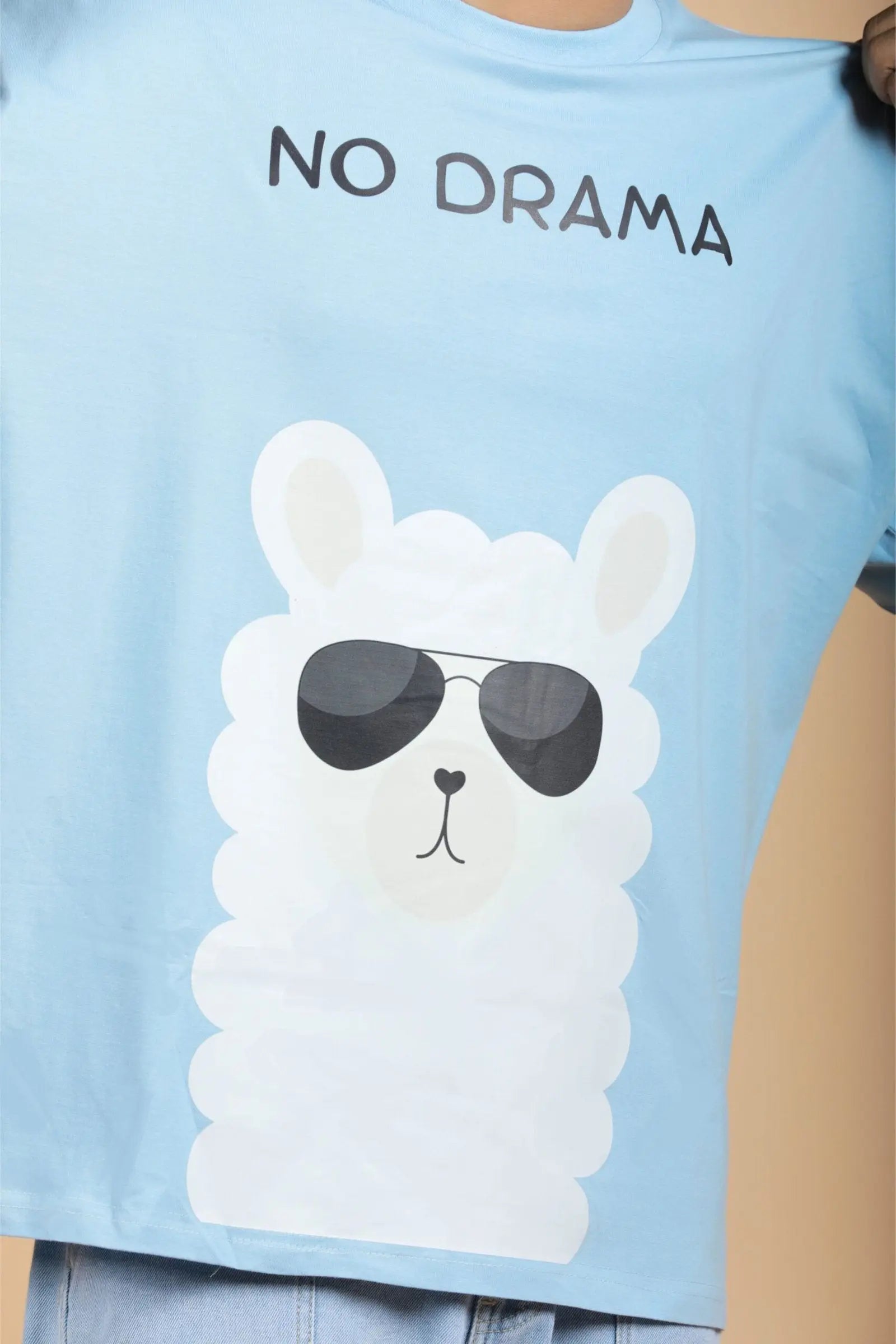 "No Drama" Oversized Unisex T-Shirt 