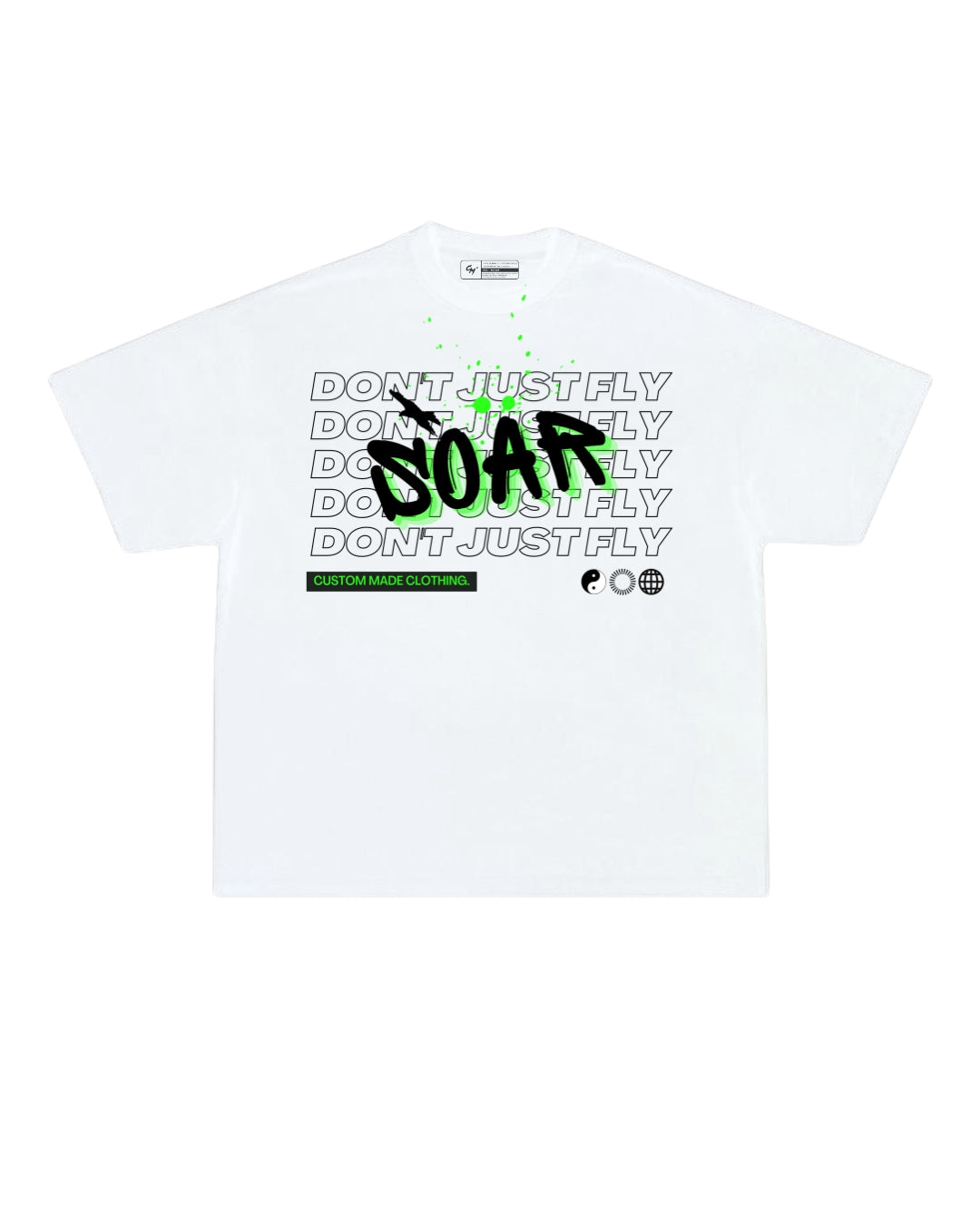 Dont Just Soar Unisex Oversized T-shirt