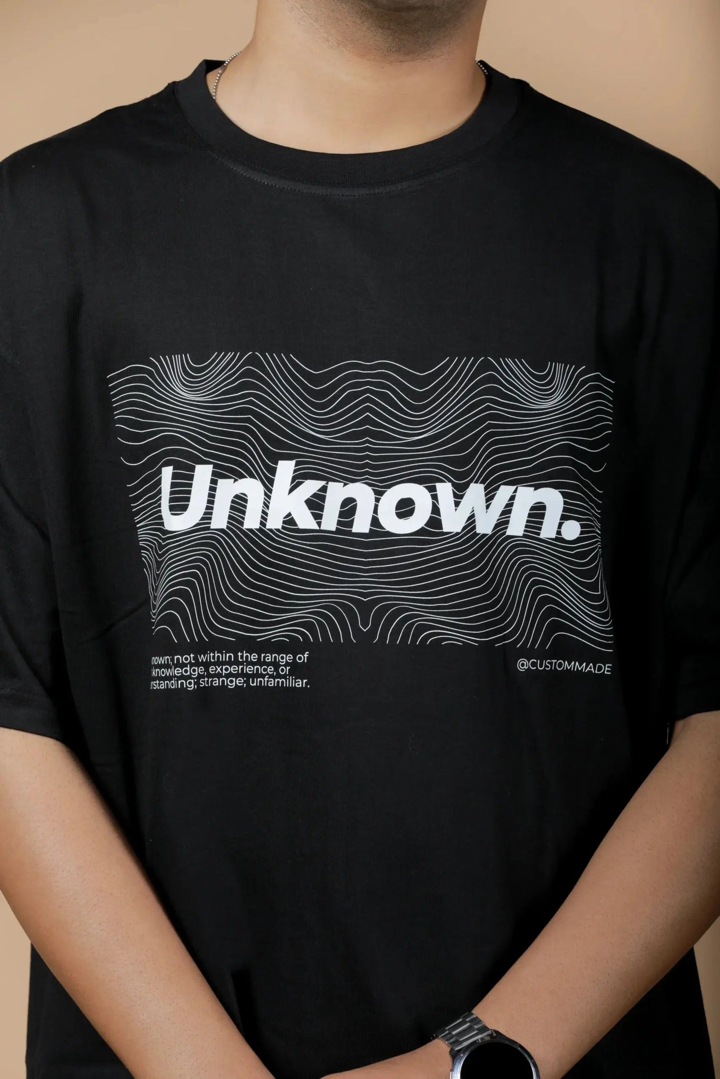 Unknown Print Oversized Tshirt 