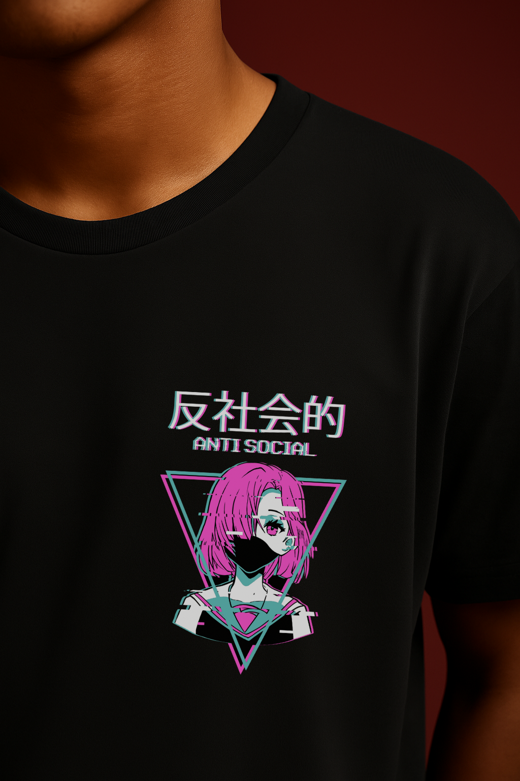 Anti Social Oversized T-shirt