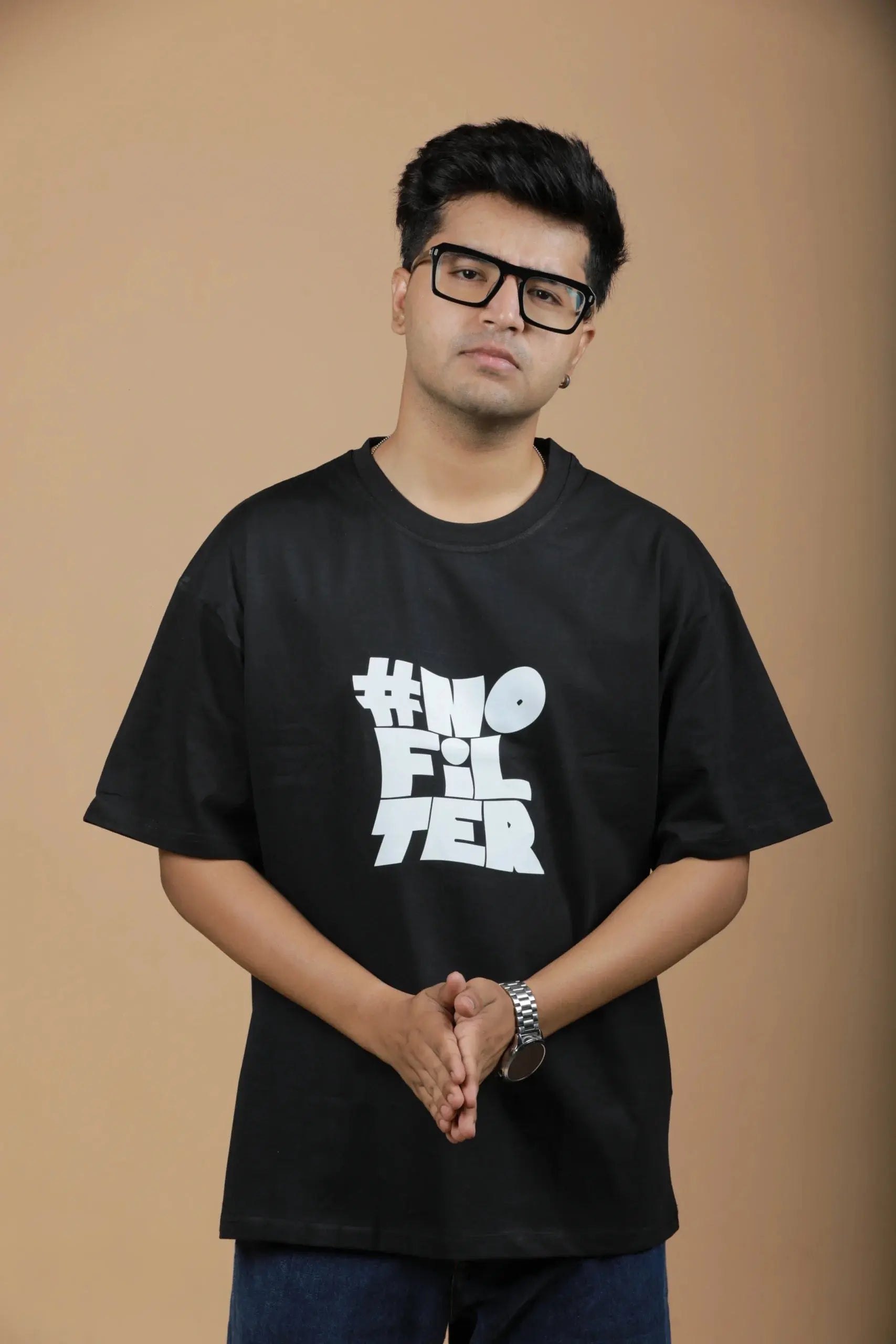 No Filter Unisex Oversized T-Shirt 