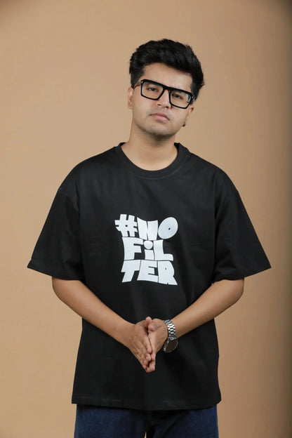 No Filter Unisex Oversized T-Shirt 