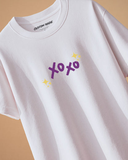 Back Print "XOXO" Streetwear Unisex T-Shirt
